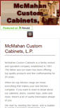 Mobile Screenshot of mcmahancustomcabinets.com